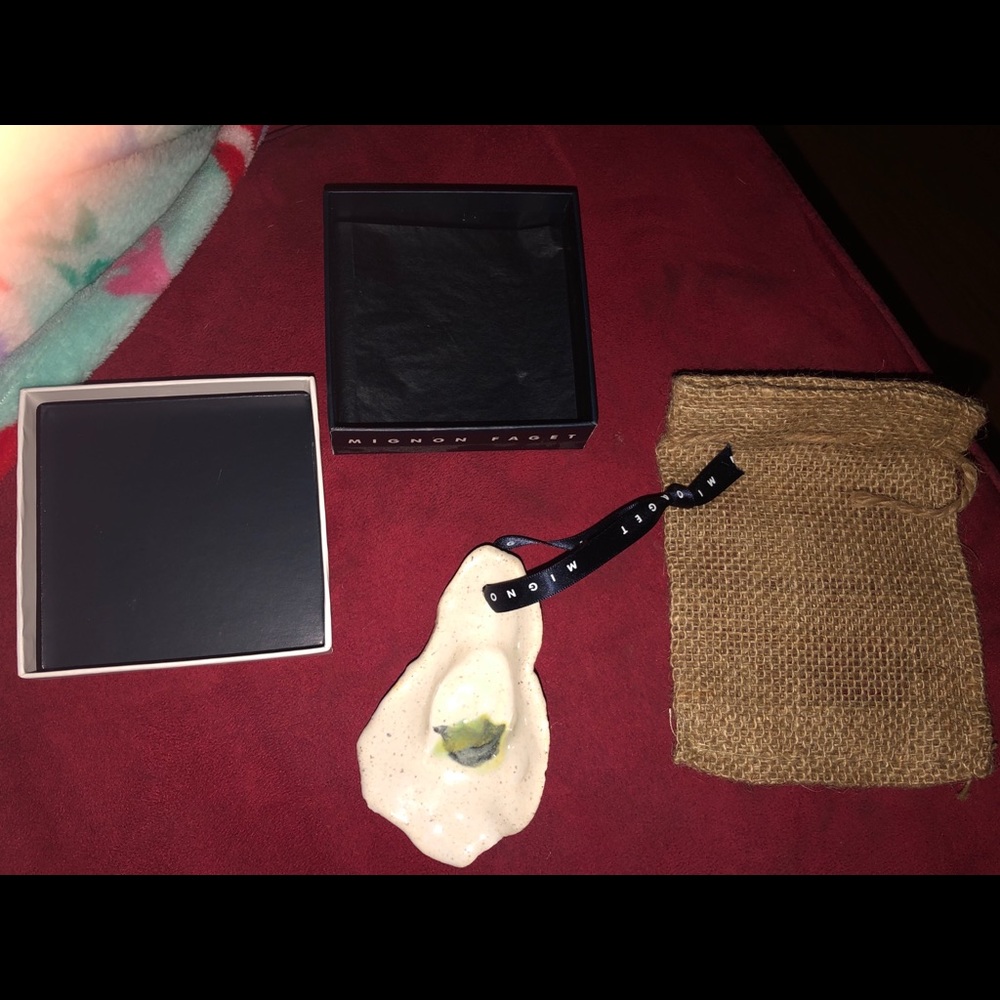 Mignon Faget oyster ornament